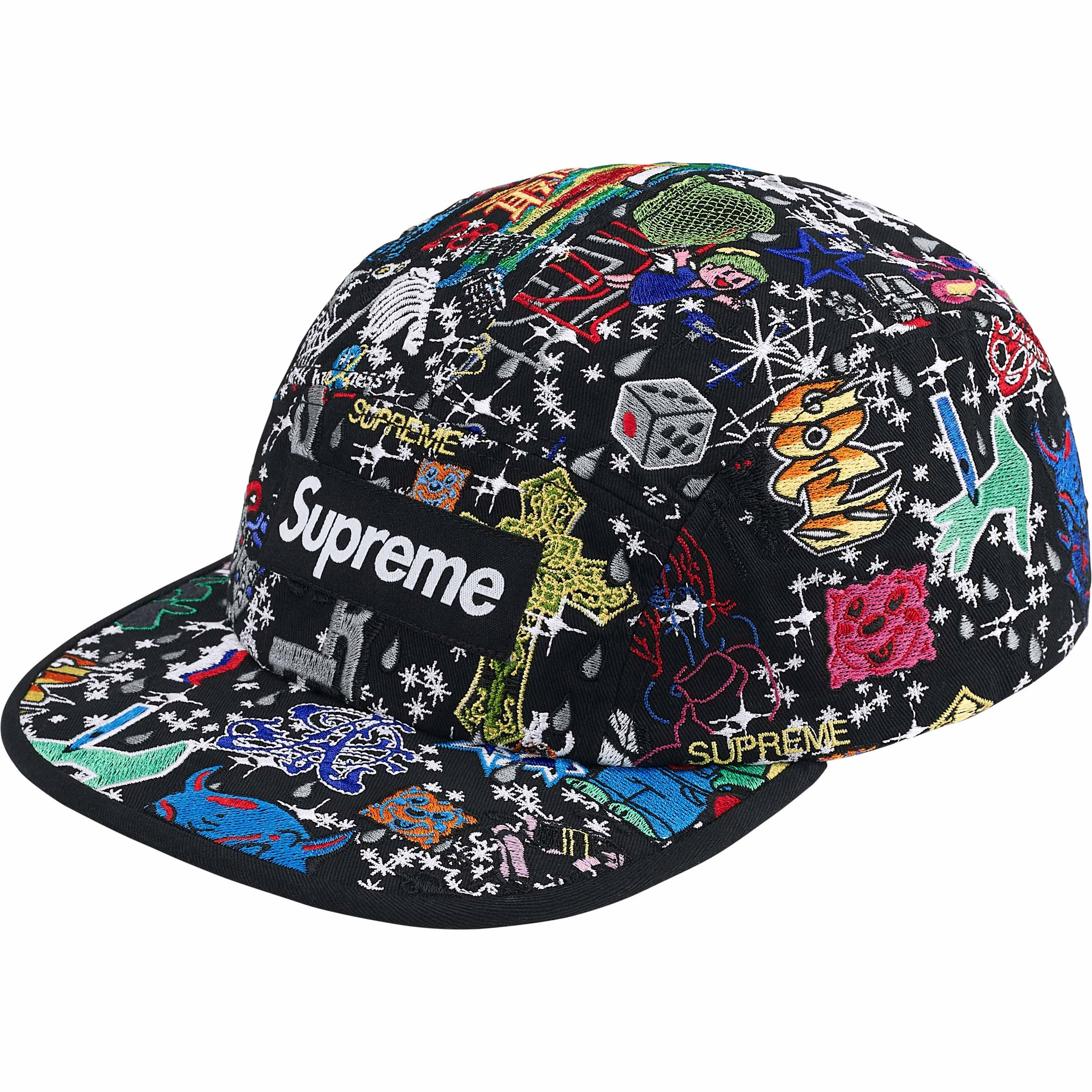 AOI Embroidered Camp Cap view 4